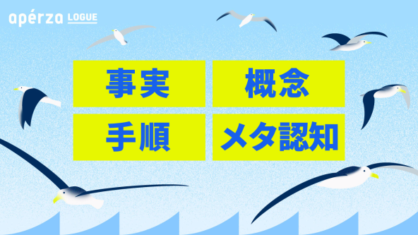 「知らない」を知り、学習の入り口に立つ　4つの対象領域
